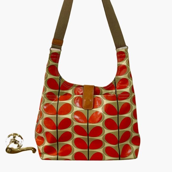 Orla Kiely Bags Orla Kiely Stem Print Cross Body Bag Purse Vintage
